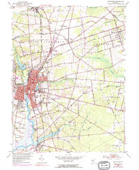 Bridgeton 1953 topographic map thumbnail