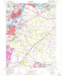 Bristol 1955 topographic map thumbnail
