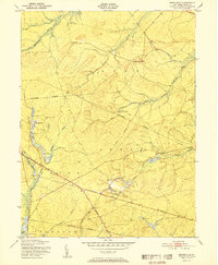 Brookville 1951 topographic map thumbnail