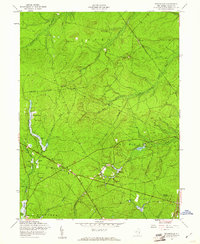 Brookville 1957 topographic map thumbnail