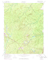 Brookville 1957 topographic map thumbnail
