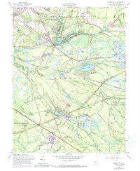Browns Mills 1957 topographic map thumbnail