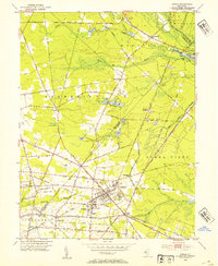 Buena 1953 topographic map thumbnail