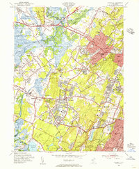 Caldwell 1954 topographic map thumbnail