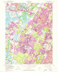 Caldwell 1954 topographic map thumbnail