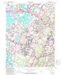 Caldwell 1954 topographic map thumbnail