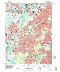 Caldwell 1995 topographic map thumbnail