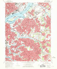 Camden 1967 topographic map thumbnail
