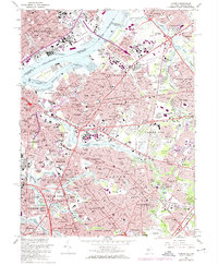 Camden 1967 topographic map thumbnail