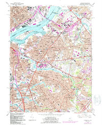 Camden 1967 topographic map thumbnail