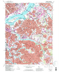Camden 1967 topographic map thumbnail
