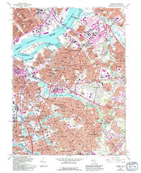 Camden 1967 topographic map thumbnail