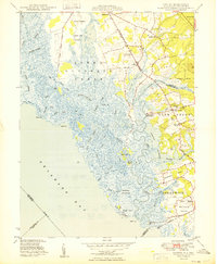 Canton 1949 topographic map thumbnail