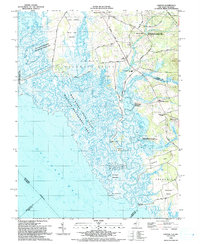 Canton 1993 topographic map thumbnail