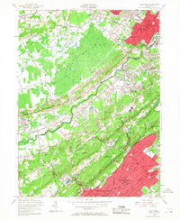 Chatham 1955 topographic map thumbnail