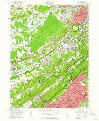 Chatham 1955 topographic map thumbnail