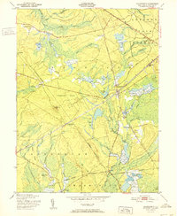 Chatsworth 1951 topographic map thumbnail