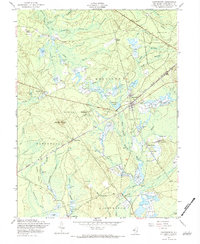 Chatsworth 1957 topographic map thumbnail