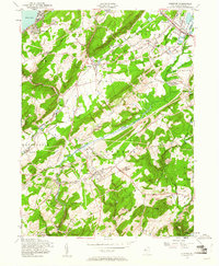 Chester 1954 topographic map thumbnail