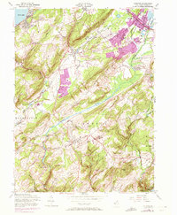 Chester 1954 topographic map thumbnail