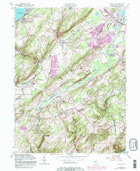 Chester 1954 topographic map thumbnail