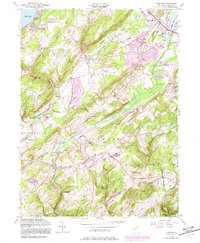 Chester 1954 topographic map thumbnail