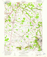 Columbus 1957 topographic map thumbnail