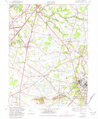 Columbus 1957 topographic map thumbnail