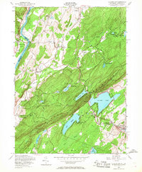 Culvers Gap 1954 topographic map thumbnail