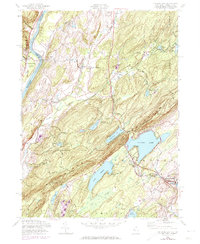 Culvers Gap 1954 topographic map thumbnail