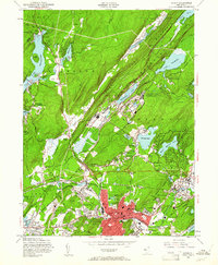 Dover 1954 topographic map preview