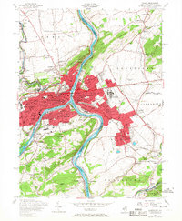 Easton topographic map thumbnail