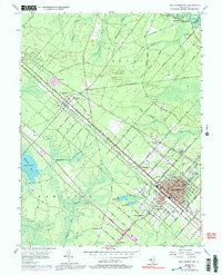Egg Harbor City 1956 topographic map thumbnail