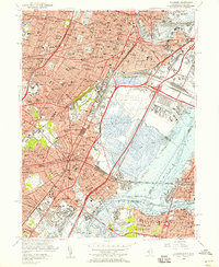 Elizabeth 1955 topographic map thumbnail