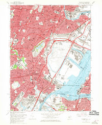 Elizabeth 1967 topographic map thumbnail