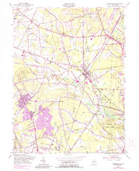 Farmingdale 1954 topographic map thumbnail