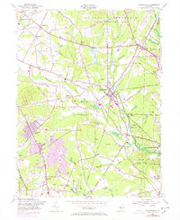 Farmingdale 1954 topographic map thumbnail