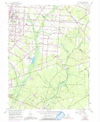 Five Points 1956 topographic map thumbnail