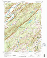 Flatbrookville 1992 topographic map thumbnail