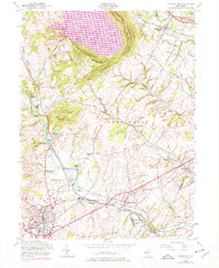 Flemington 1954 topographic map thumbnail