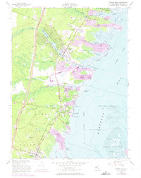 Forked River 1953 topographic map thumbnail