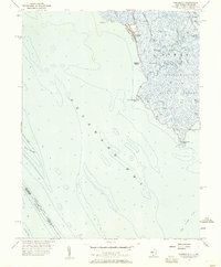 Fortescue 1956 topographic map thumbnail