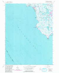 Fortescue 1956 topographic map thumbnail