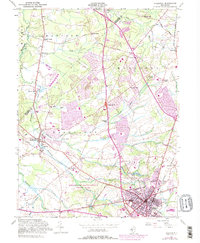 Freehold 1953 topographic map thumbnail