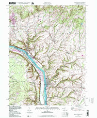 Frenchtown 1997 topographic map thumbnail
