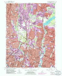 Hackensack 1955 topographic map preview