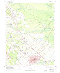 Hammonton 1966 topographic map thumbnail
