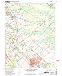 Hammonton 1966 topographic map thumbnail