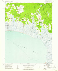 Heislerville 1957 topographic map thumbnail