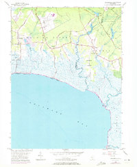 Heislerville 1957 topographic map thumbnail